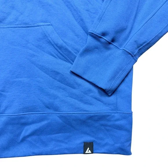 NWOT American Giant Men's Classic Pullover Hoodie Bright Cobalt Blue XXL - Picture 3 of 7